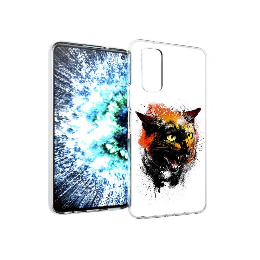 

Чехол MyPads Tocco для Vivo IQOO Neo 3 сиамский кот (PT157205.400.598), Прозрачный, Tocco