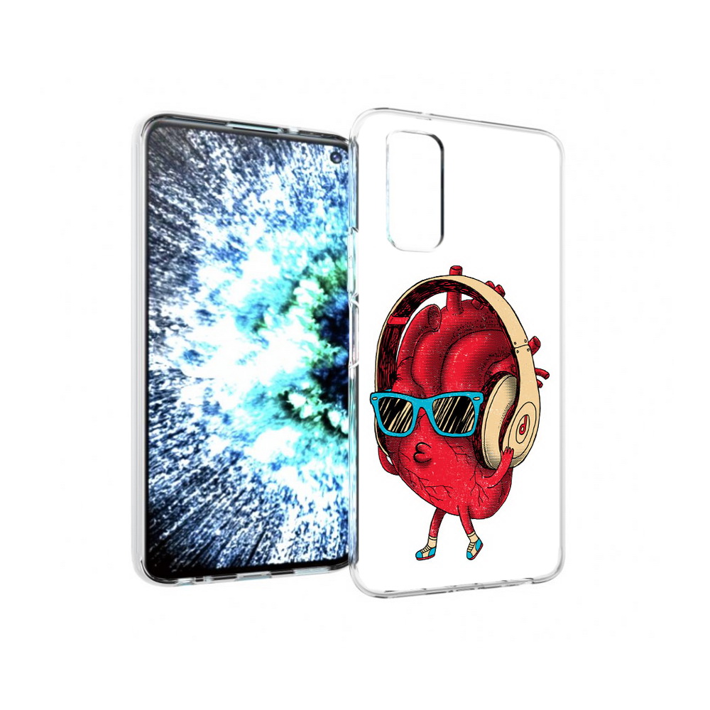 

Чехол MyPads Tocco для Vivo IQOO Neo 3 слушай сердце (PT157205.400.609), Прозрачный, Tocco