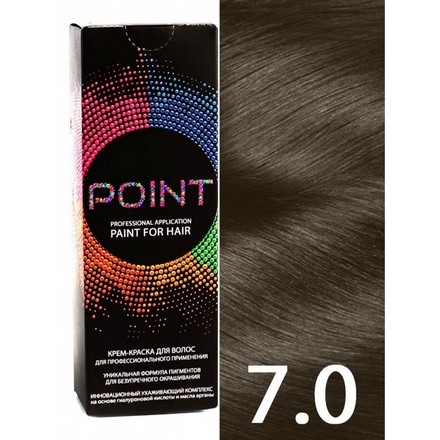 фото Крем-краска для волос point 7.0