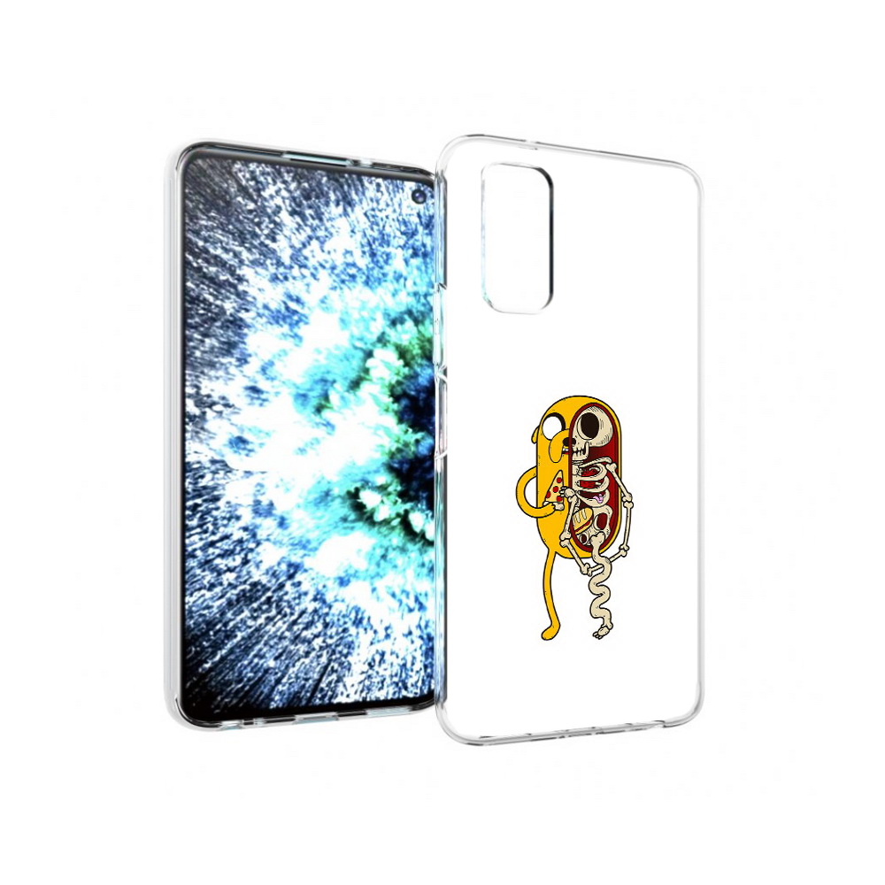 

Чехол MyPads Tocco для Vivo IQOO Neo 3 Джейк скелет (PT157205.400.64), Прозрачный, Tocco