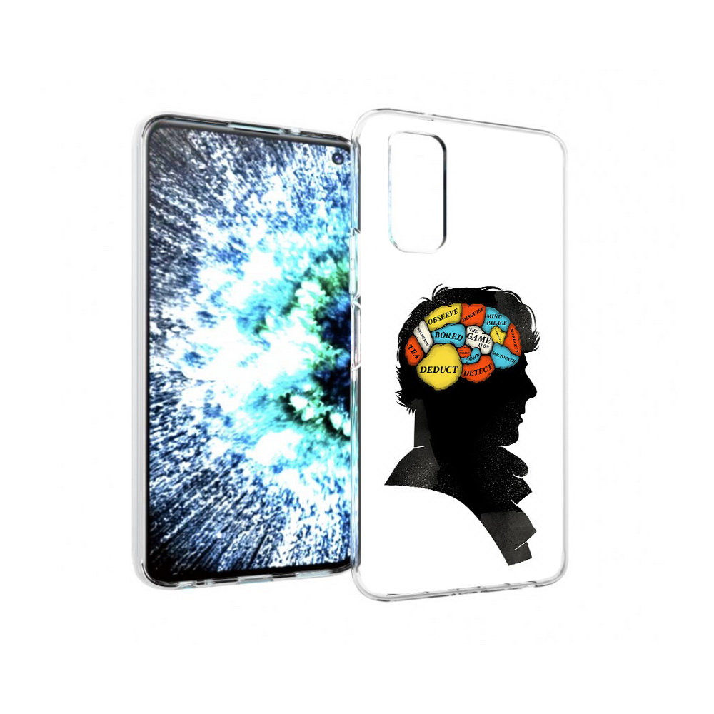 

Чехол MyPads Tocco для Vivo IQOO Neo 3 темный рисунок (PT157205.400.640), Прозрачный, Tocco