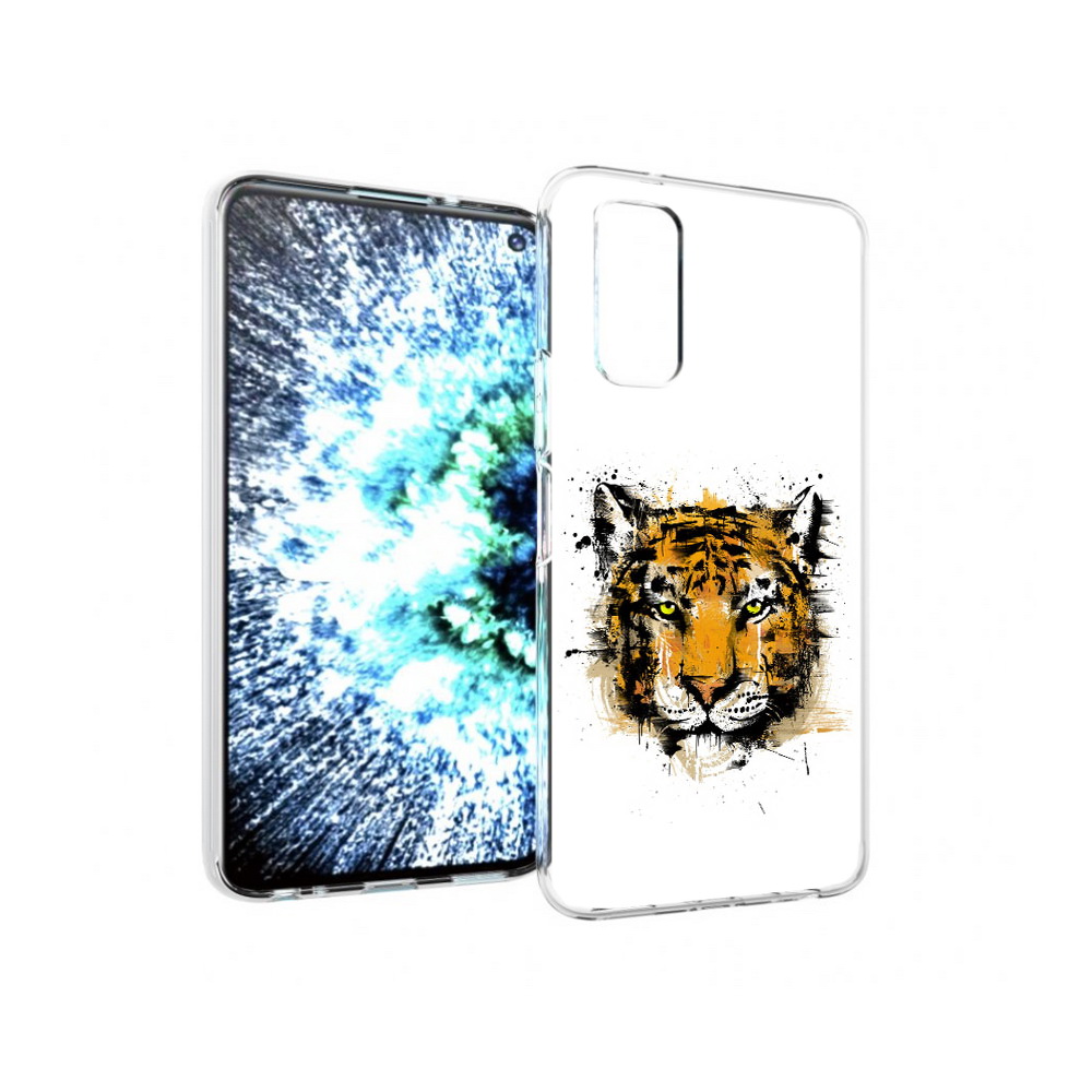 

Чехол MyPads Tocco для Vivo IQOO Neo 3 тигруля (PT157205.400.643), Прозрачный, Tocco