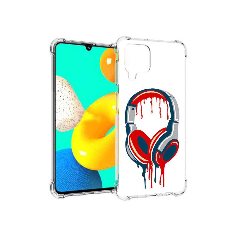 

Чехол MyPads Tocco для Samsung Galaxy M22 не делай громко (PT226931.524.517), Прозрачный, Tocco