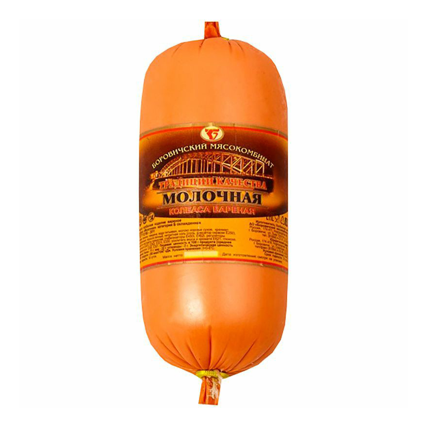 

Колбаса вареная Боровичский мясокомбинат Молочная категория Б 400 г