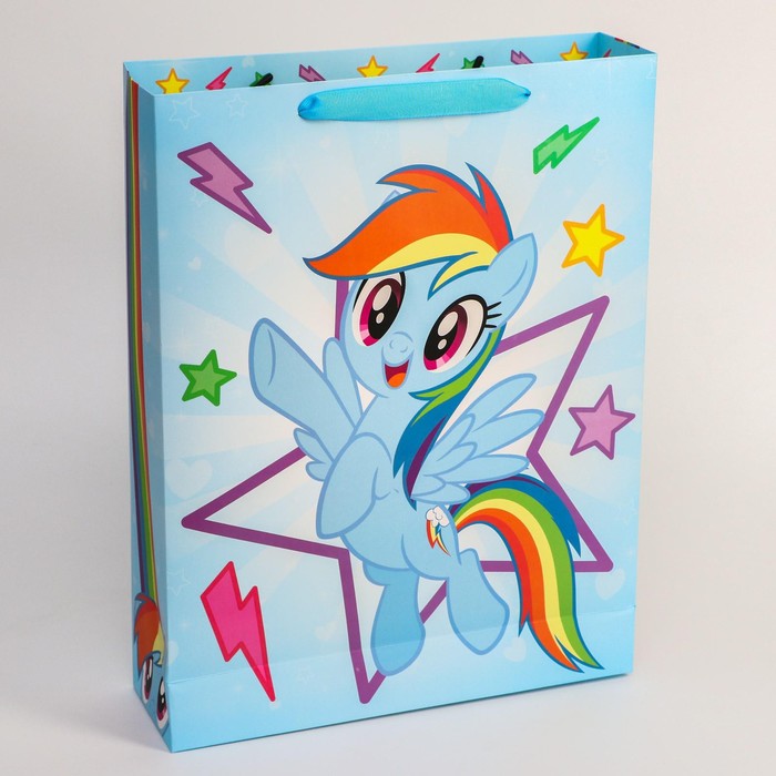 Пакет подарочный Hasbro горизонтальный My Little Pony 31х40х9 см