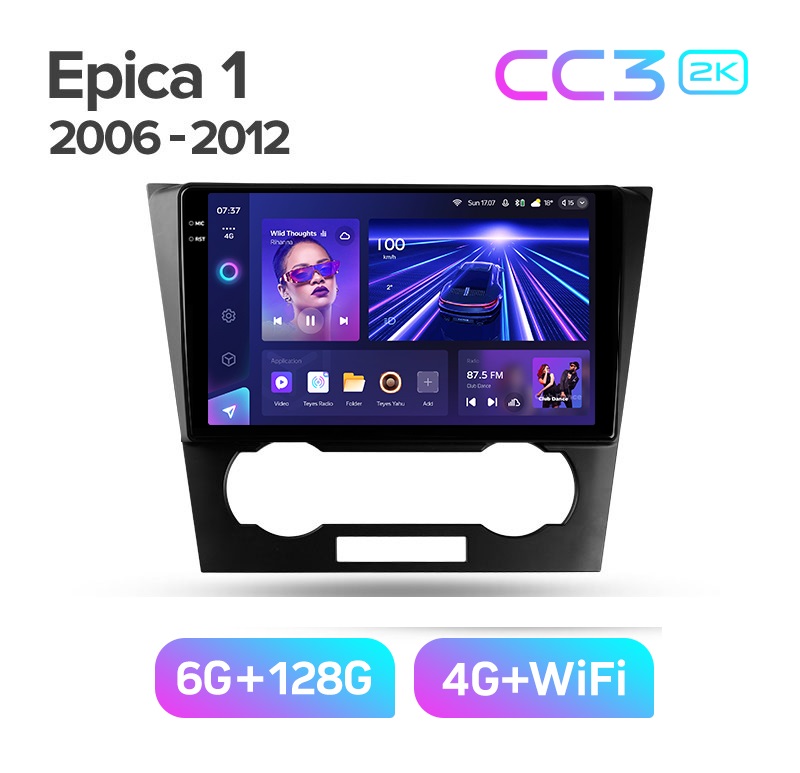 Магнитола TEYES CHEVROLET EPICA 2006-2012 г CC3 2K 6128ГБ 4599000₽