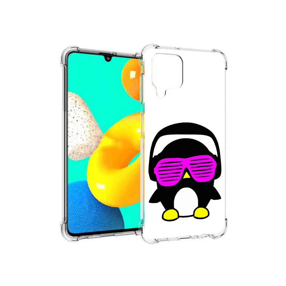 

Чехол MyPads Tocco для Samsung Galaxy M22 пингвин (PT226931.524.541), Прозрачный, Tocco