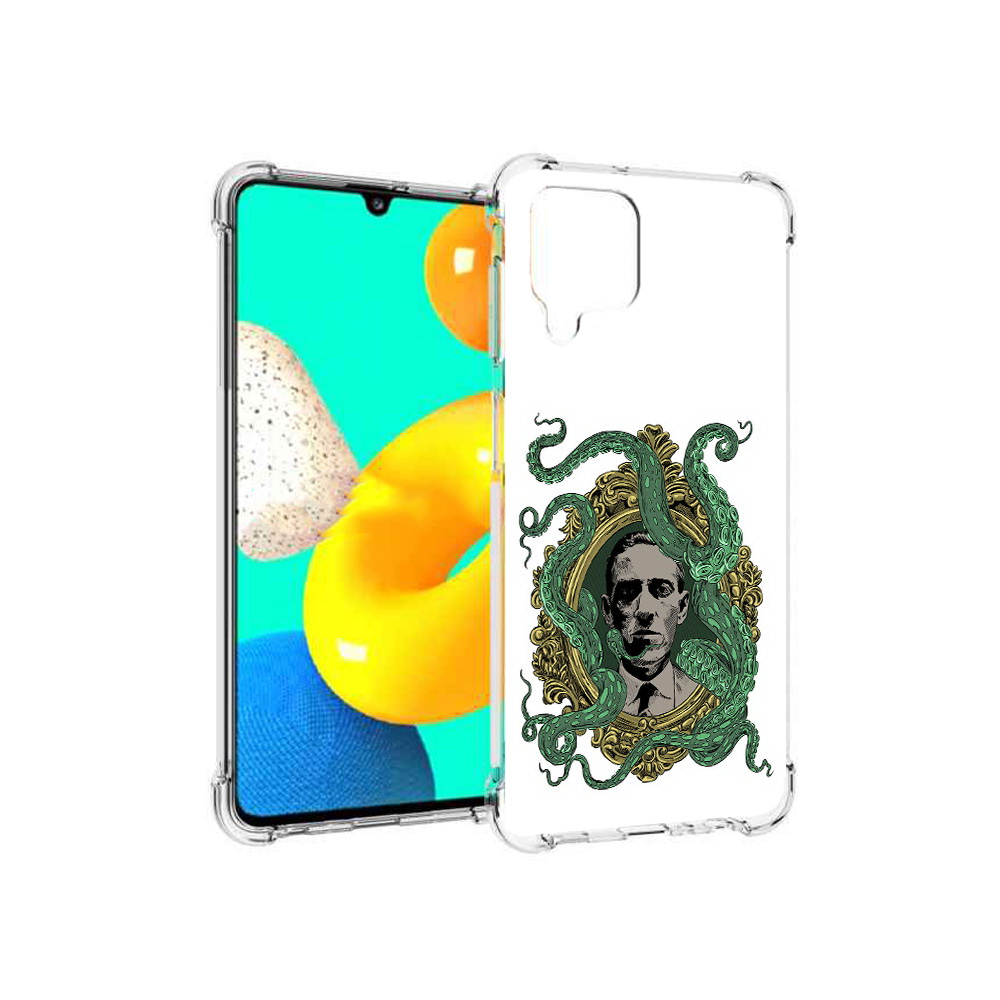 

Чехол MyPads Tocco для Samsung Galaxy M22 портрет с кракеном (PT226931.524.552), Прозрачный, Tocco