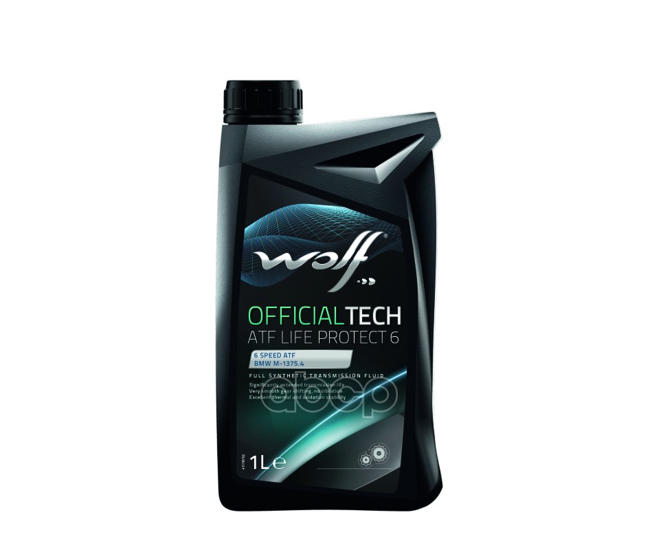 Масло Трансмиссионное Синтетическое Officialtech Atf Life Protect 6 1л Wolf арт. 8305900