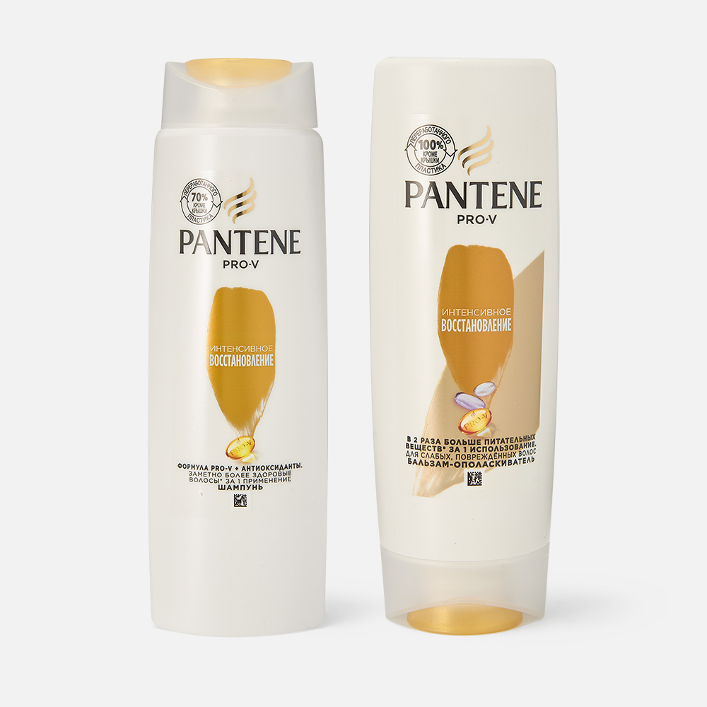 Набор подарочный Pantene Интенсивное восстановление шампунь и бальзам-ополаскиватель