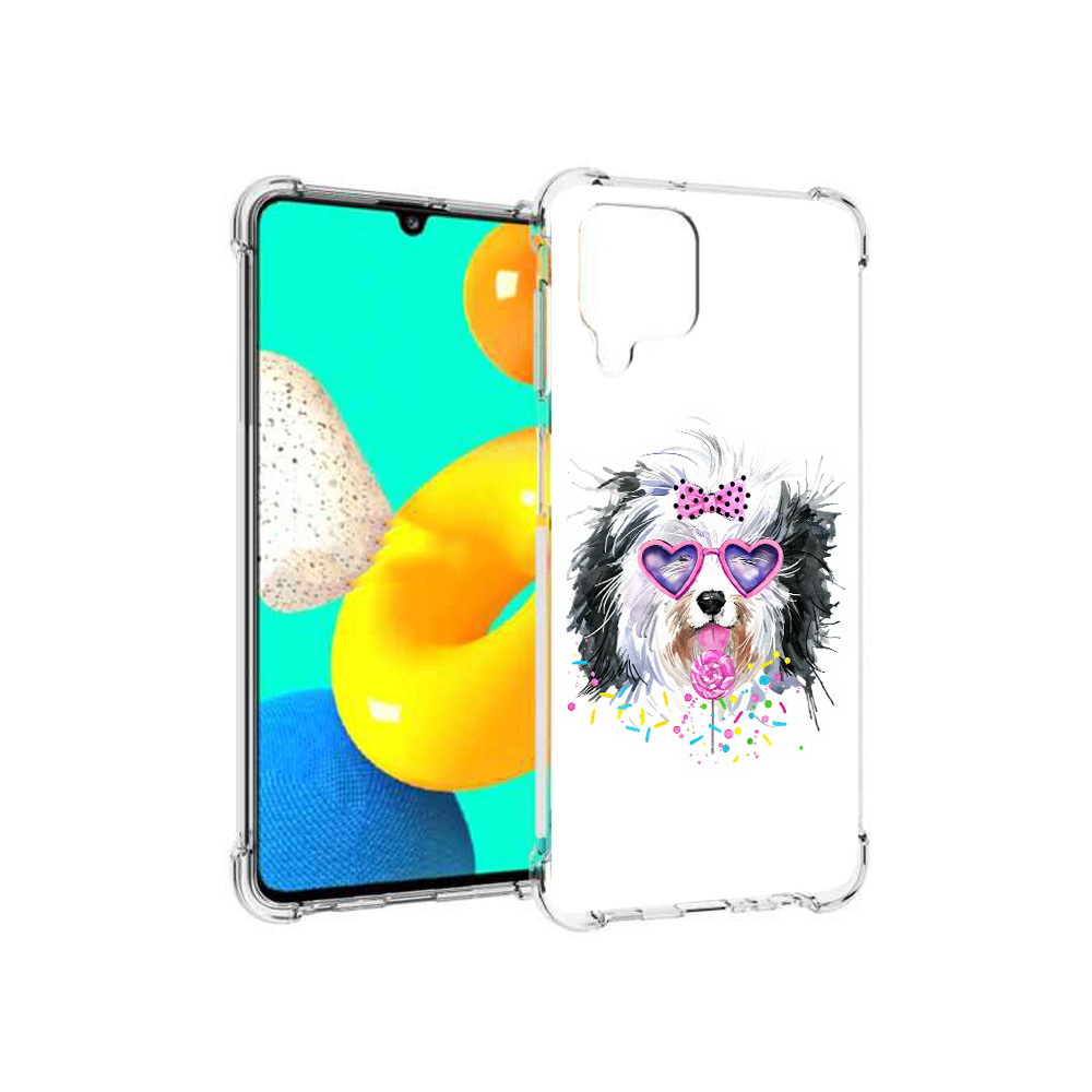 

Чехол MyPads Tocco для Samsung Galaxy M22 пушистик (PT226931.524.559), Прозрачный, Tocco