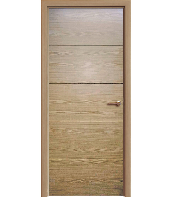 

Дверь межкомнатная 060 800х2000 мм Шпон дуб натуральный глухая