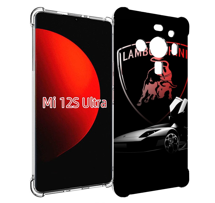 

Чехол MyPads Ламборгини-black мужской для Xiaomi 12S Ultra, Прозрачный, Tocco