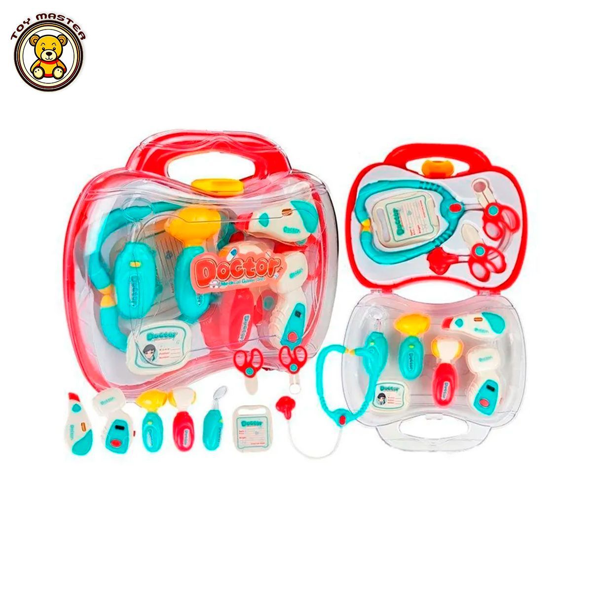 Игровой набор для врача Home Toy Юный медик, детские игрушки помощь как ее предлагать оказывать и принимать