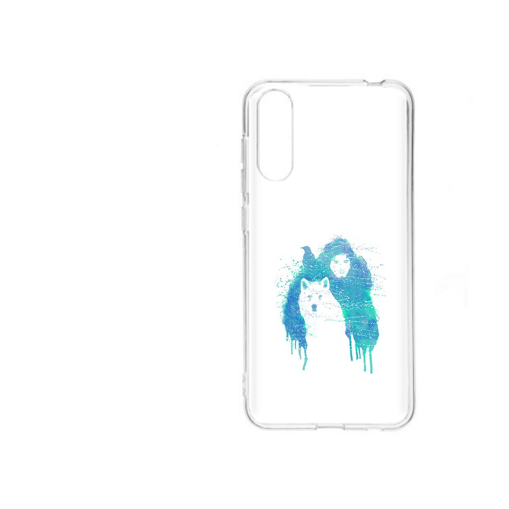 

Чехол MyPads Tocco для ZTE Blade A7 2020 джон сноу (PT142232.471.323), Прозрачный, Tocco