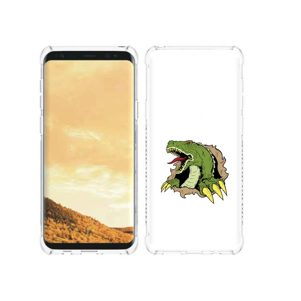 

Чехол MyPads Tocco для Samsung Galaxy S9 годзила (PT98329.588.290), Прозрачный, Tocco
