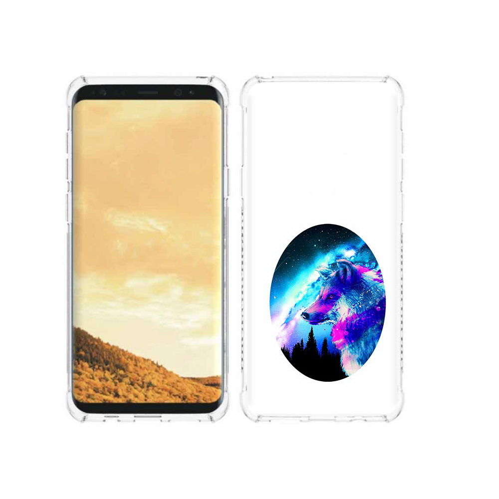 

Чехол MyPads Tocco для Samsung Galaxy S9 голубой волк (PT98329.588.293), Прозрачный, Tocco