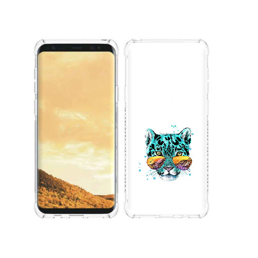 

Чехол MyPads Tocco для Samsung Galaxy S9 голубой лео (PT98329.588.294), Прозрачный, Tocco