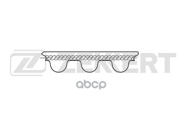 Ремень Грм Zekkert Zr1016 (104x17) / Opel Vectra A 88-  Corsa A 88-  Kadett E 86-  Ascona