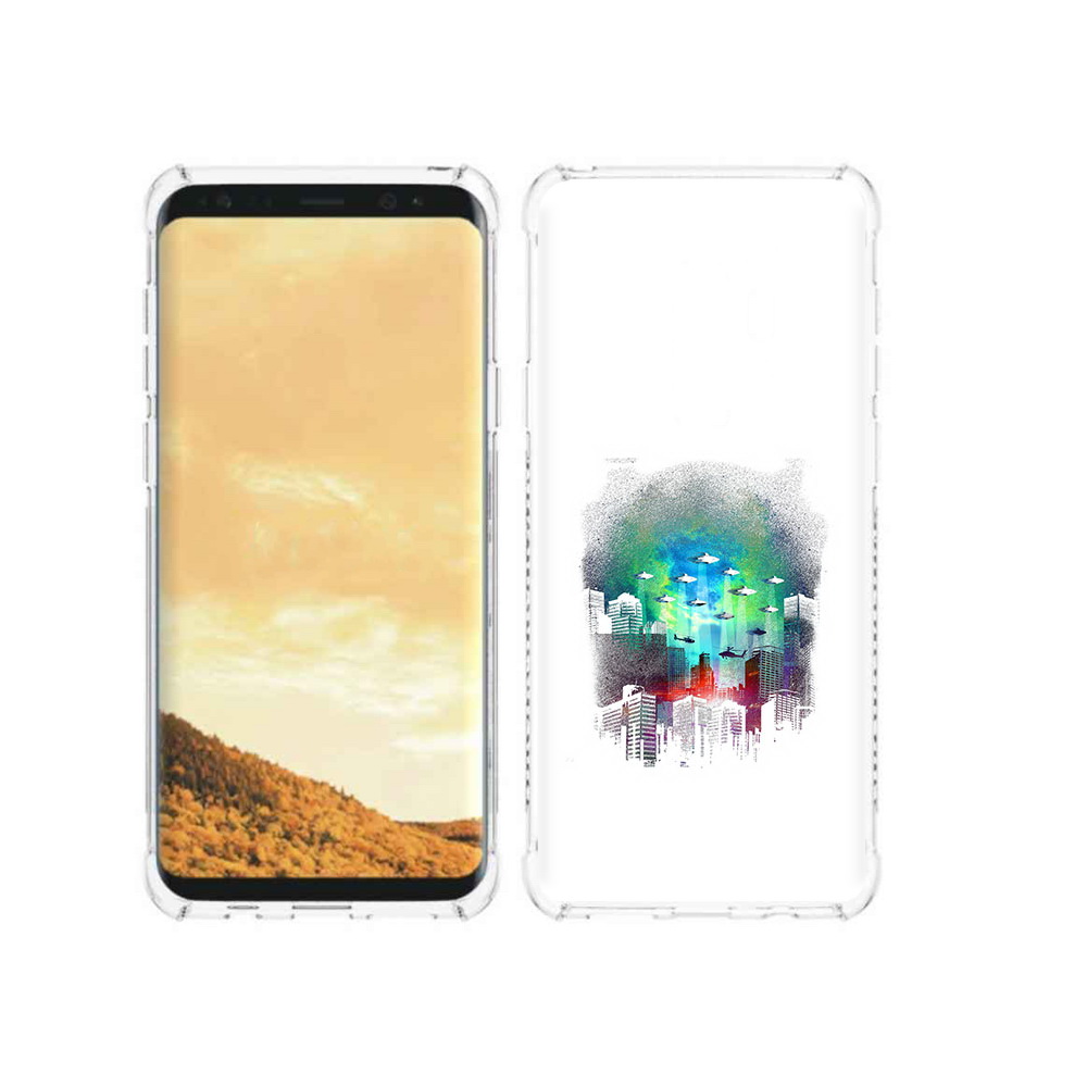

Чехол MyPads Tocco для Samsung Galaxy S9 город в свечении (PT98329.588.296), Прозрачный, Tocco