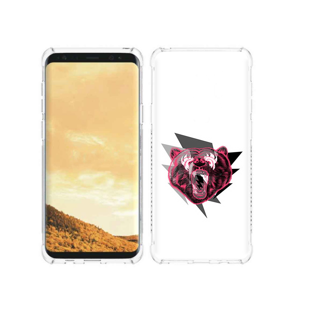 

Чехол MyPads Tocco для Samsung Galaxy S9 грозовой медведь (PT98329.588.301), Прозрачный, Tocco