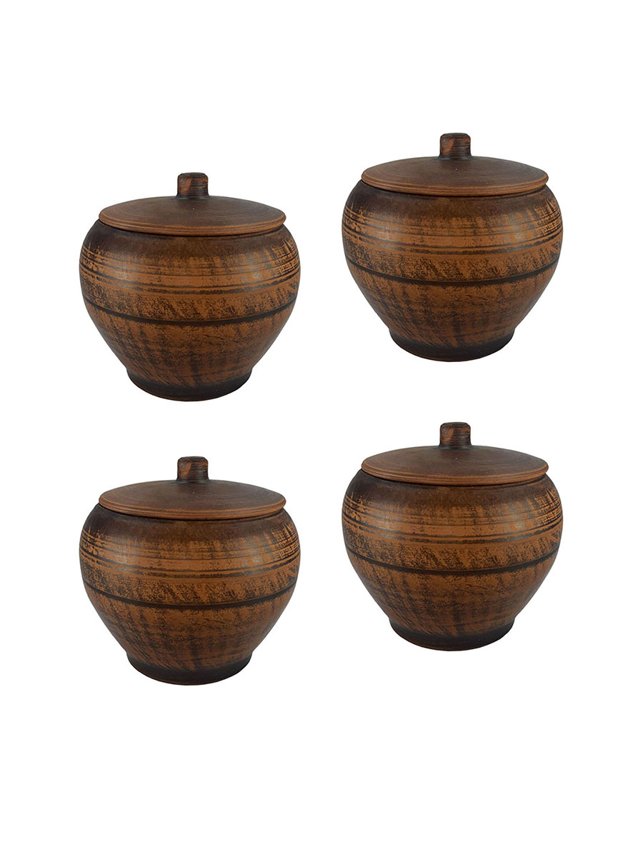 

Емкость для круп 4шт 0,7л, 69САХ030.4.К03, Коричневый, 69САХ030.4.К03 Емкость для круп 4шт