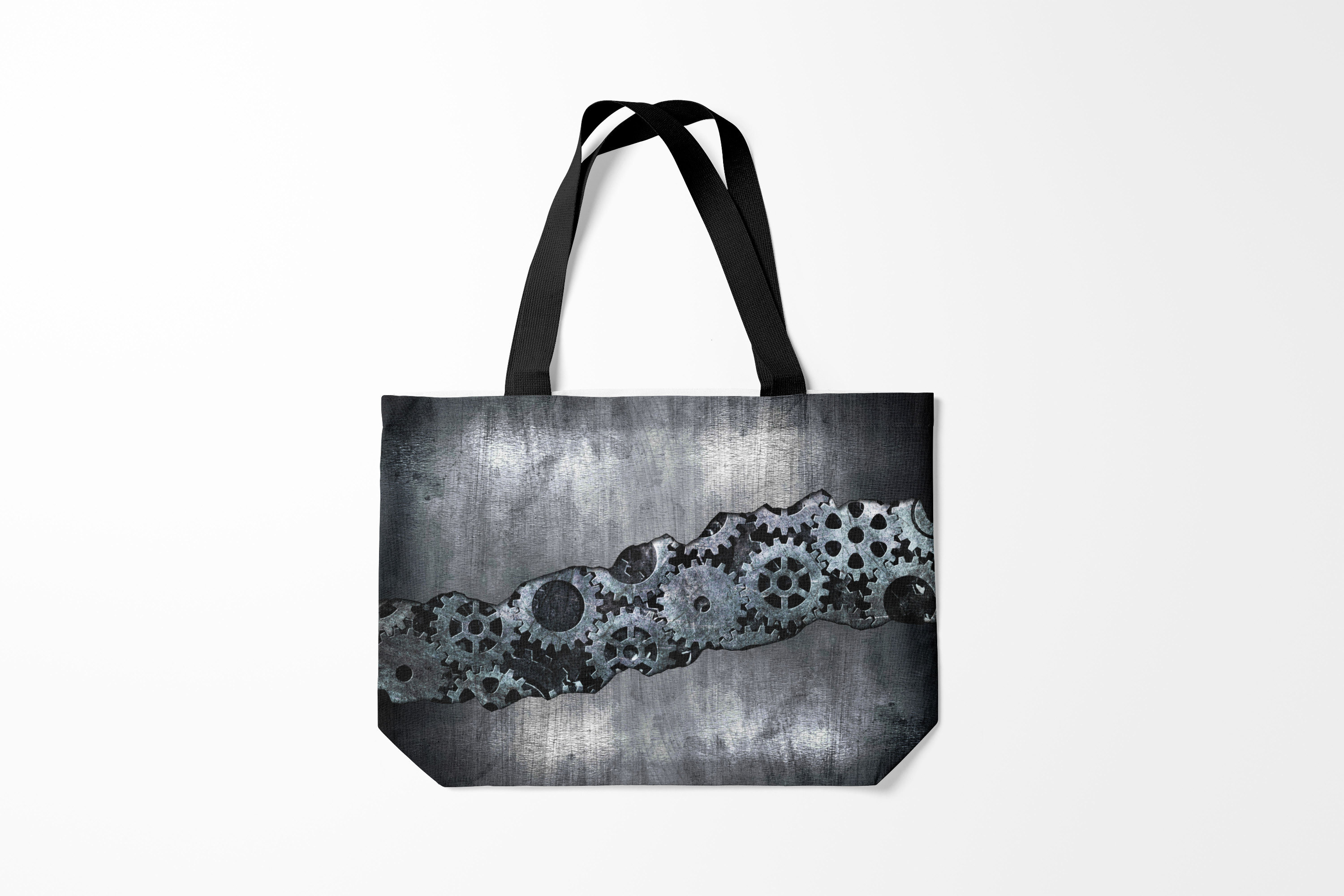 

Сумка шoппер унисекс Burnettie Текстуры Шестеренки, серый, Текстуры Шестеренки