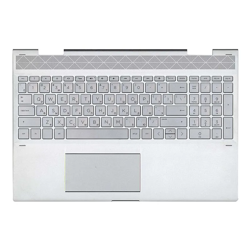 

Клавиатура для HP Envy 15-CN 15-CP топкейс, серый