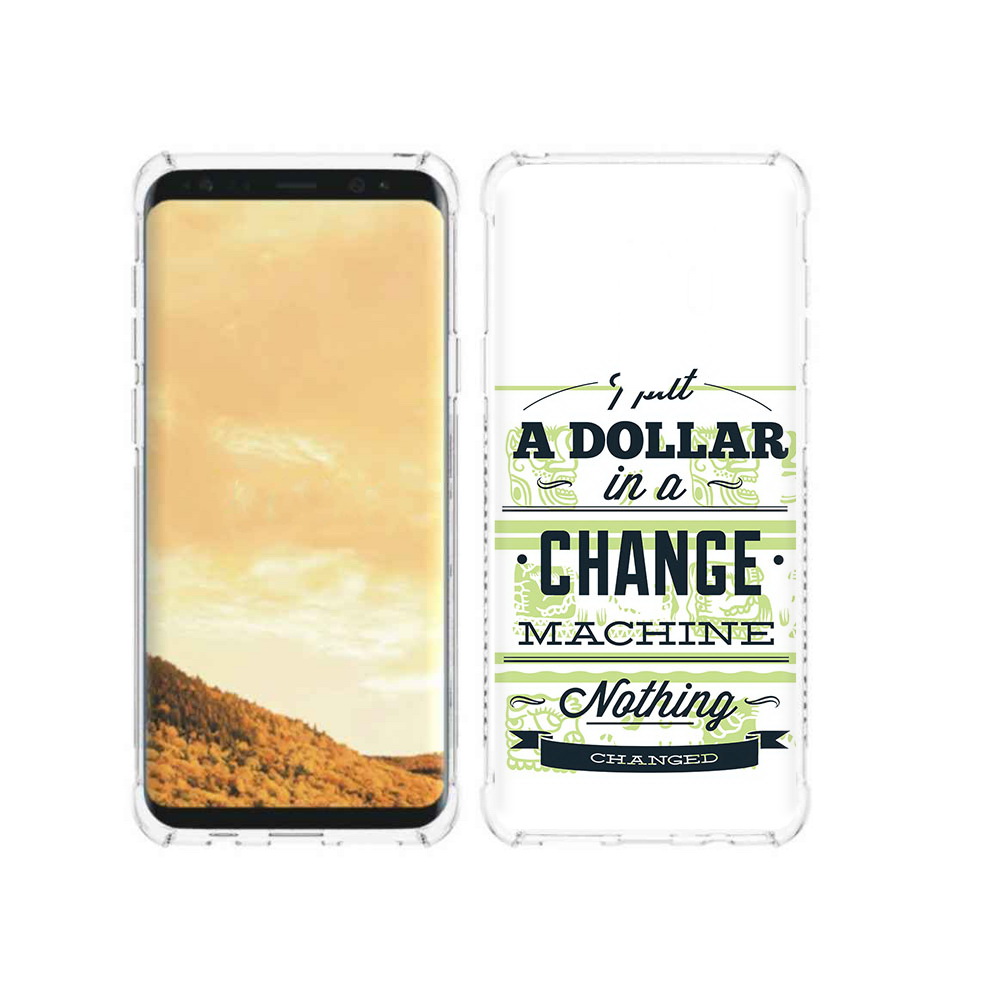 

Чехол MyPads Tocco для Samsung Galaxy S9 доллар надпись (PT98329.588.336), Прозрачный, Tocco