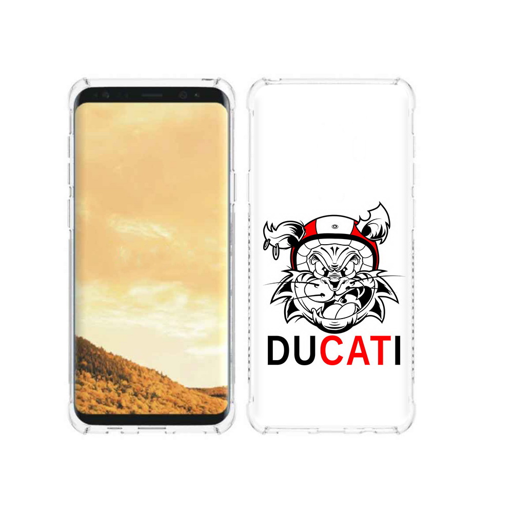 

Чехол MyPads Tocco для Samsung Galaxy S9 дукати (PT98329.588.339), Прозрачный, Tocco