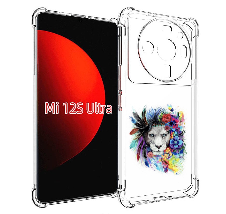 

Чехол MyPads Лев 2 для Xiaomi 12S Ultra, Прозрачный, Tocco