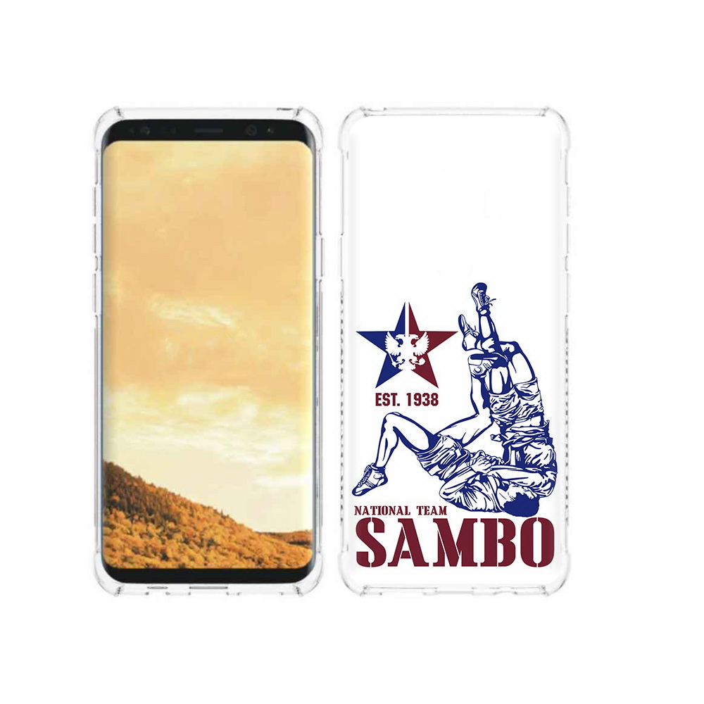 

Чехол MyPads Tocco для Samsung Galaxy S9 единоборства самбо (PT98329.588.344), Прозрачный, Tocco