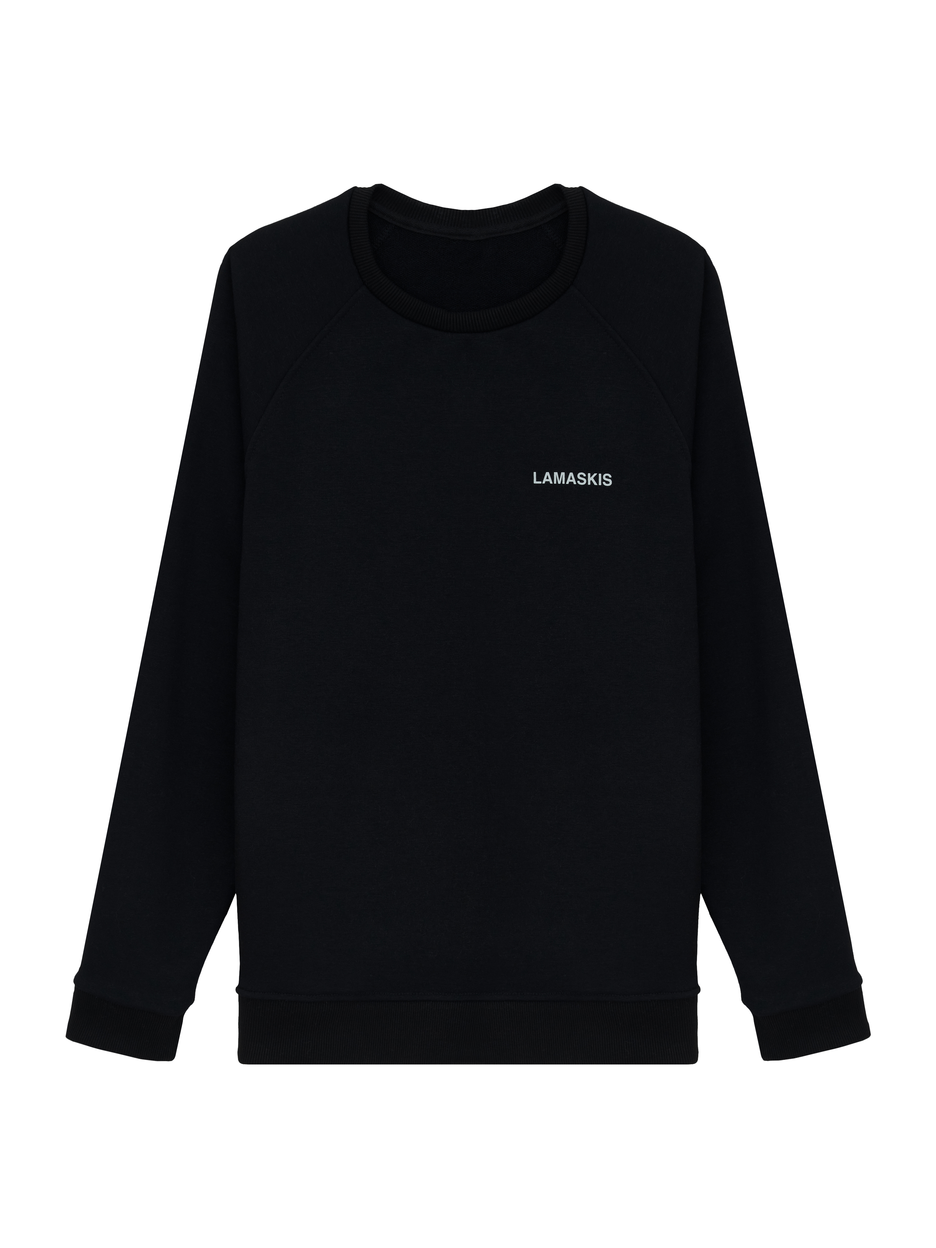 

Свитшот мужской LAMASKIS sweatshirt-black черный S, sweatshirt-black