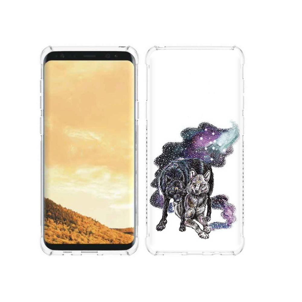 

Чехол MyPads Tocco для Samsung Galaxy S9 звездные волки (PT98329.588.352), Прозрачный, Tocco