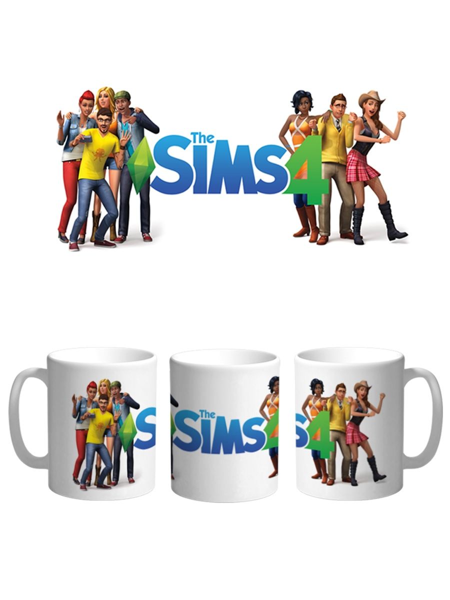 фото Кружка сувенирshop "the sims 4 симс" 330 мл