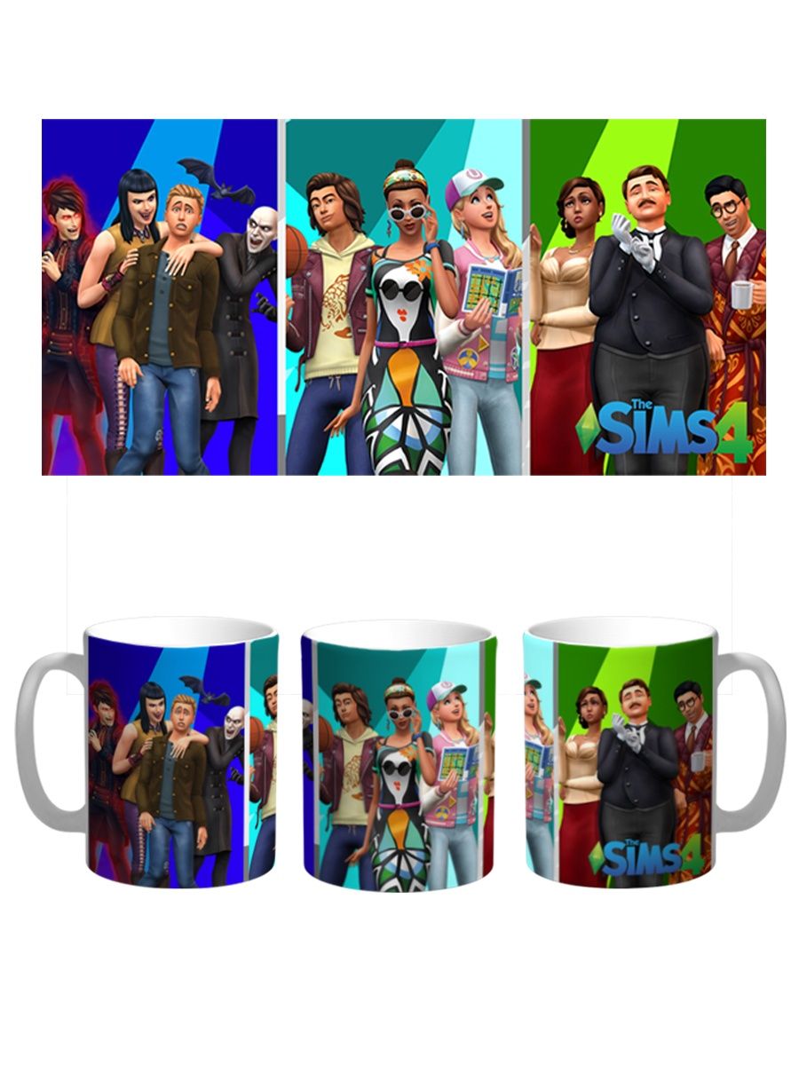 фото Кружка сувенирshop "the sims 4 симс" 330 мл