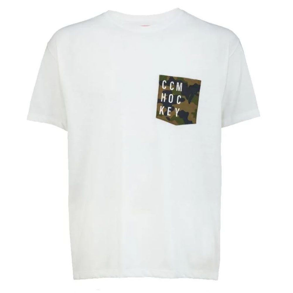 

ССМ Футболка CAMO POCKET S/S TEE SR White, XL, Белый, Футболка CAMO POCKET S/S TEE SR White