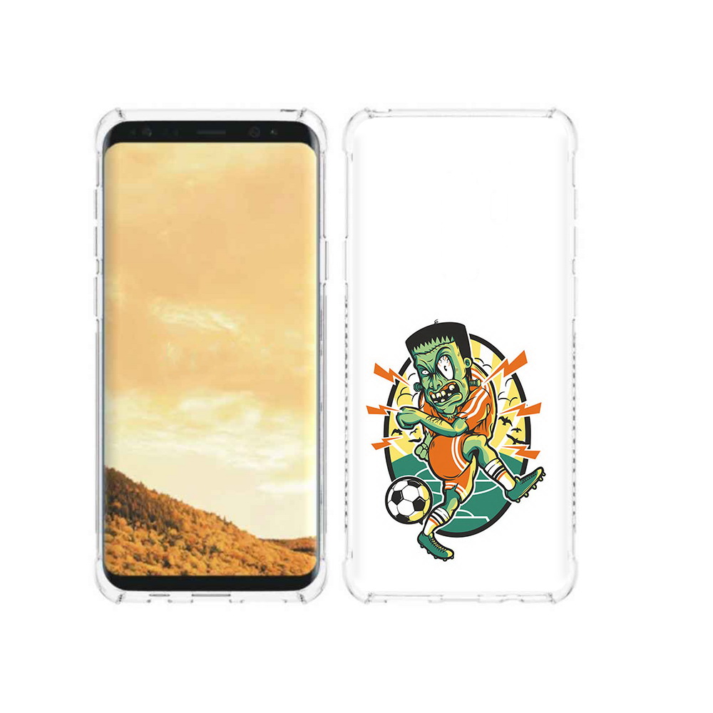 

Чехол MyPads Tocco для Samsung Galaxy S9 зомби футболист (PT98329.588.368), Прозрачный, Tocco