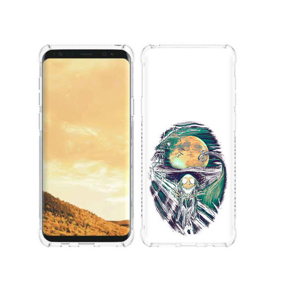 

Чехол MyPads Tocco для Samsung Galaxy S9 зубастое существо абстракция (PT98329.588.370), Прозрачный, Tocco