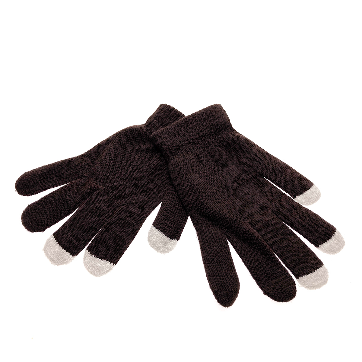 фото Перчатки espada для сенсорных экранов, коричневые (шерстяные женcкие, screen touch gloves)