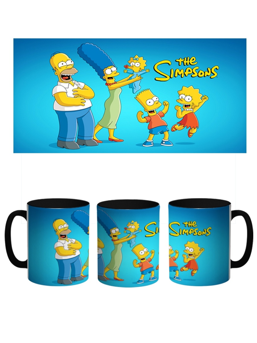 фото Кружка сувенирshop "симпсоны the simpsons" 330 мл