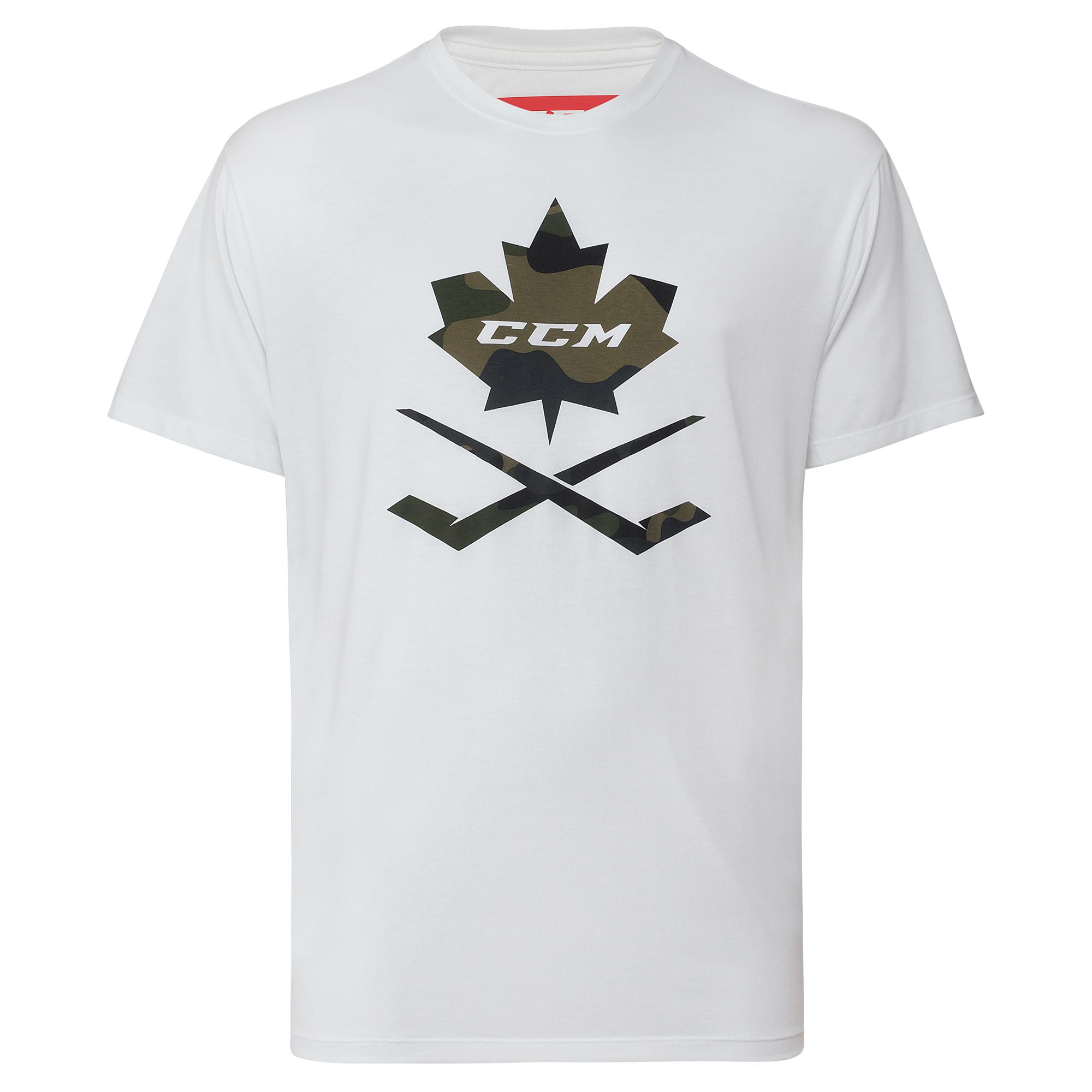 

ССМ Футболка CAMO S/S TEE SR White, L, Футболка CAMO S/S TEE SR White