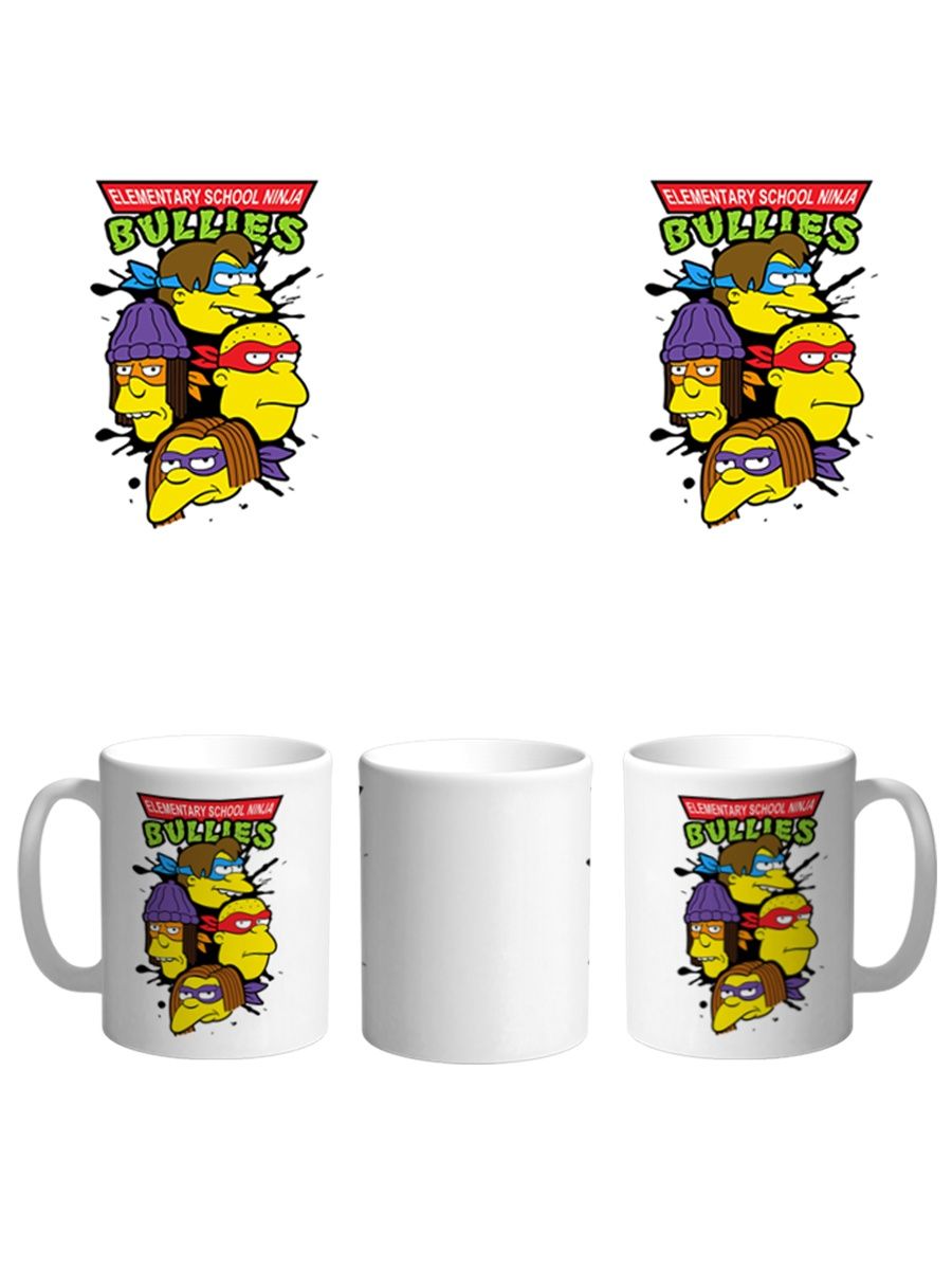 

Кружка СувенирShop "Симпсоны The Simpsons" 330 мл, CU-MUSP10-W/2S