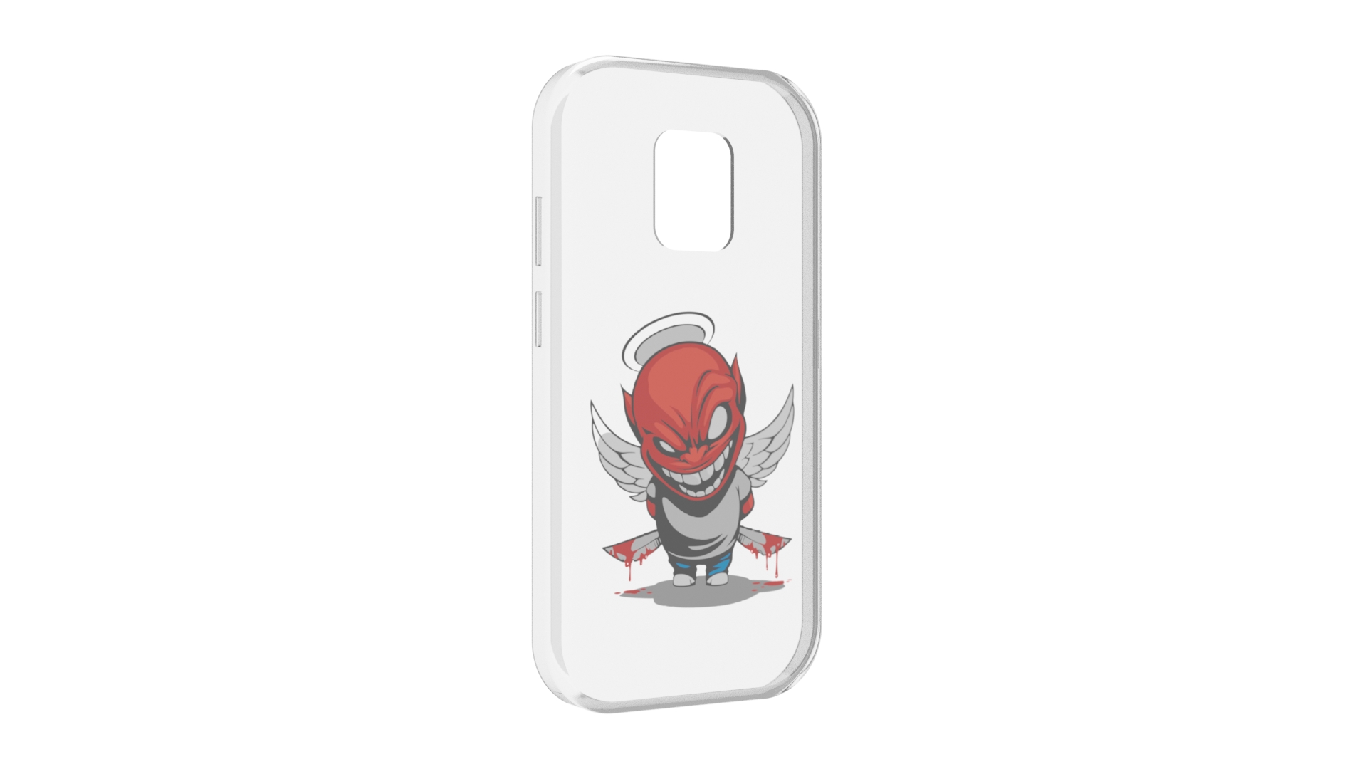 

Чехол MyPads котик-с-злой-тенью для UleFone Power Armor 14/14 Pro, Прозрачный, Tocco
