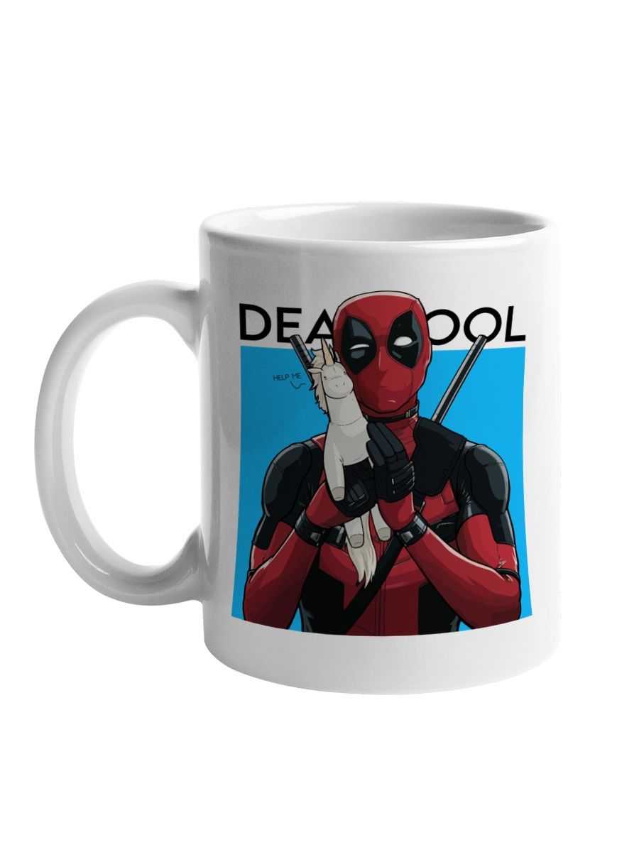

Кружка СувенирShop "Deadpool Дэдпул Marvel" 330 мл, CU-MVDP5-W/S