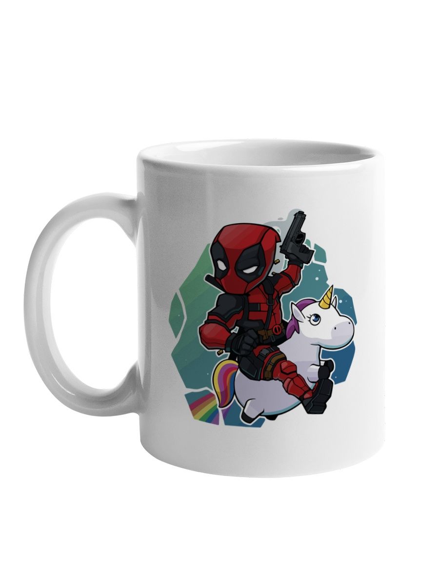 фото Кружка сувенирshop "deadpool дэдпул marvel" 330 мл
