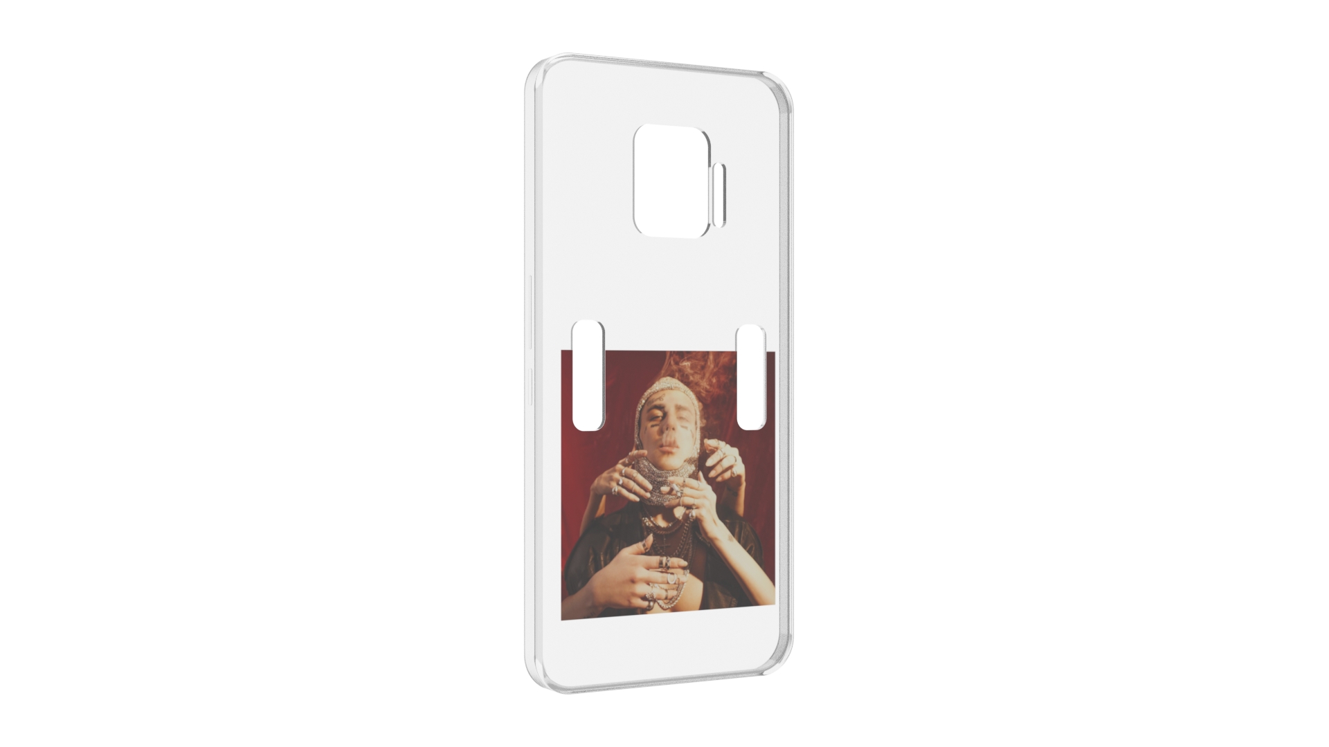 

Чехол MyPads Slime face для ZTE Nubia Red Magic 7 Pro, Прозрачный, Tocco