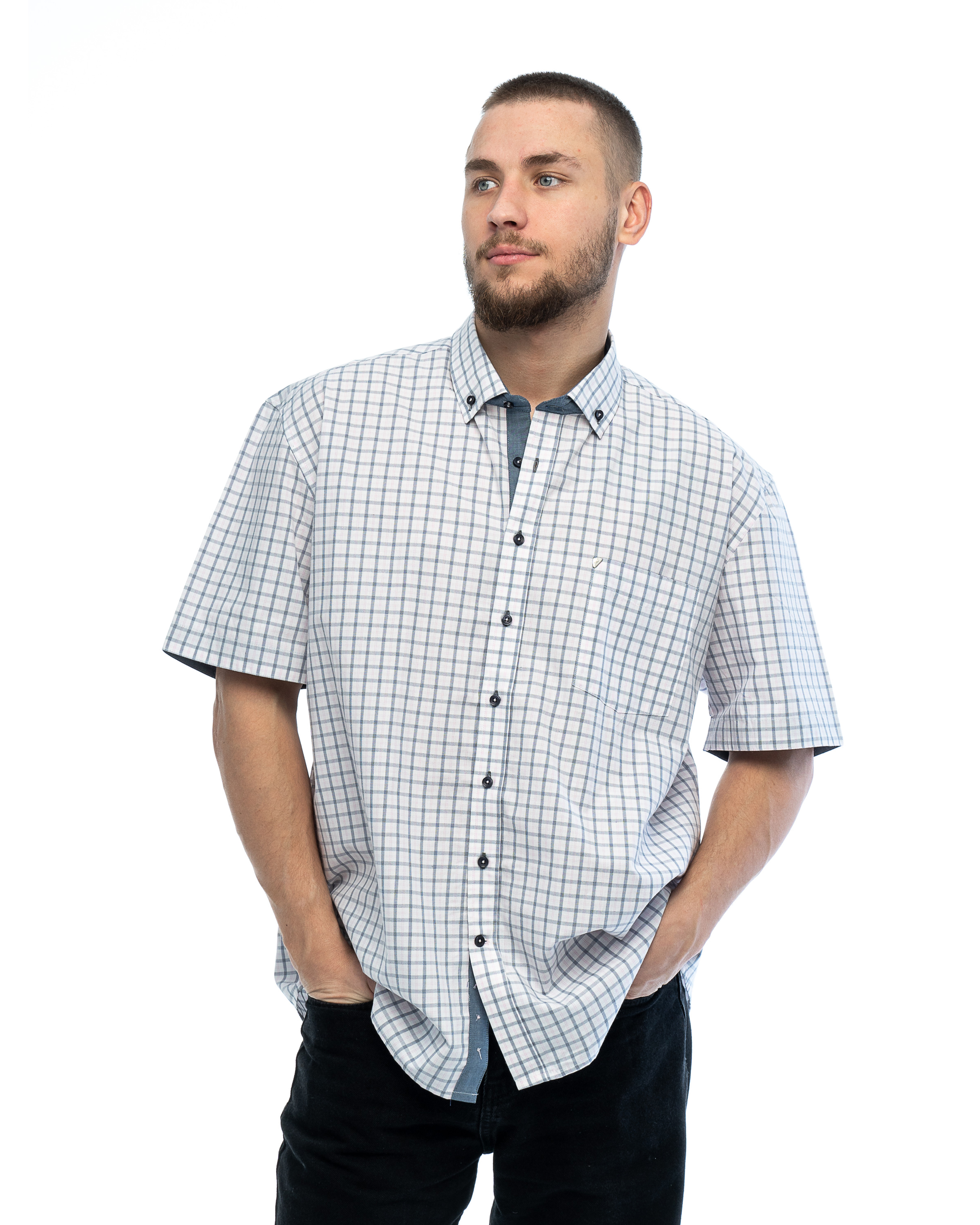 Рубашка мужская Maestro Cuba 6-K белая XL