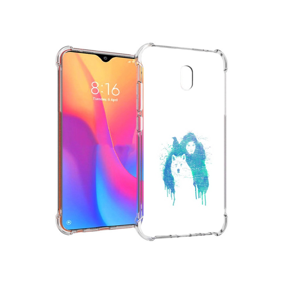 

Чехол MyPads Tocco для Xiaomi Redmi 8A джон сноу (PT138948.272.323), Прозрачный, Tocco