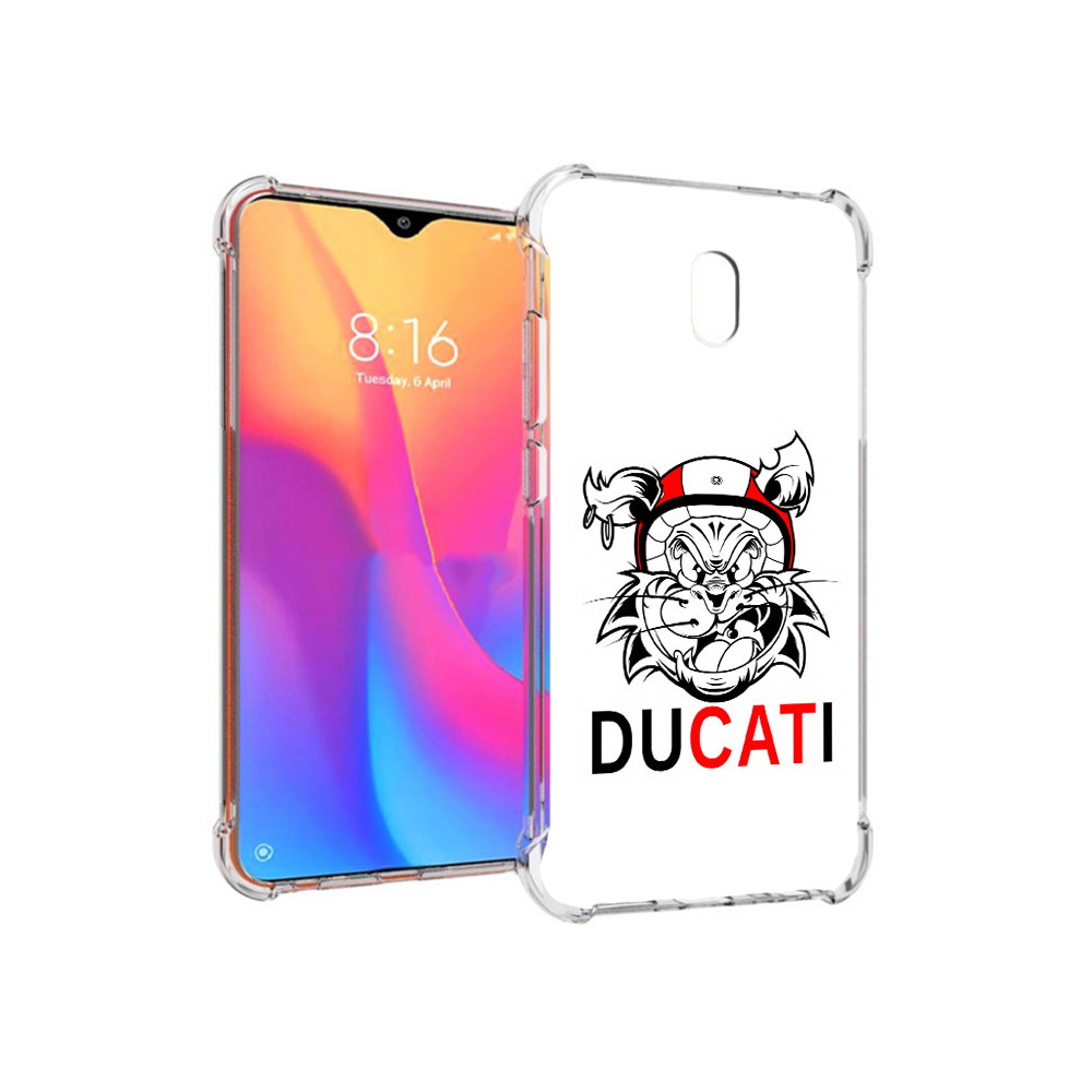 

Чехол MyPads Tocco для Xiaomi Redmi 8A дукати (PT138948.272.339), Прозрачный, Tocco